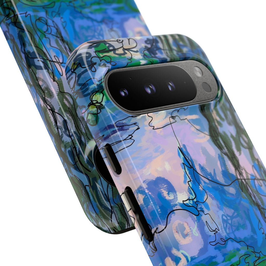 (Non-iphones) Tough Cases - Waterlilies