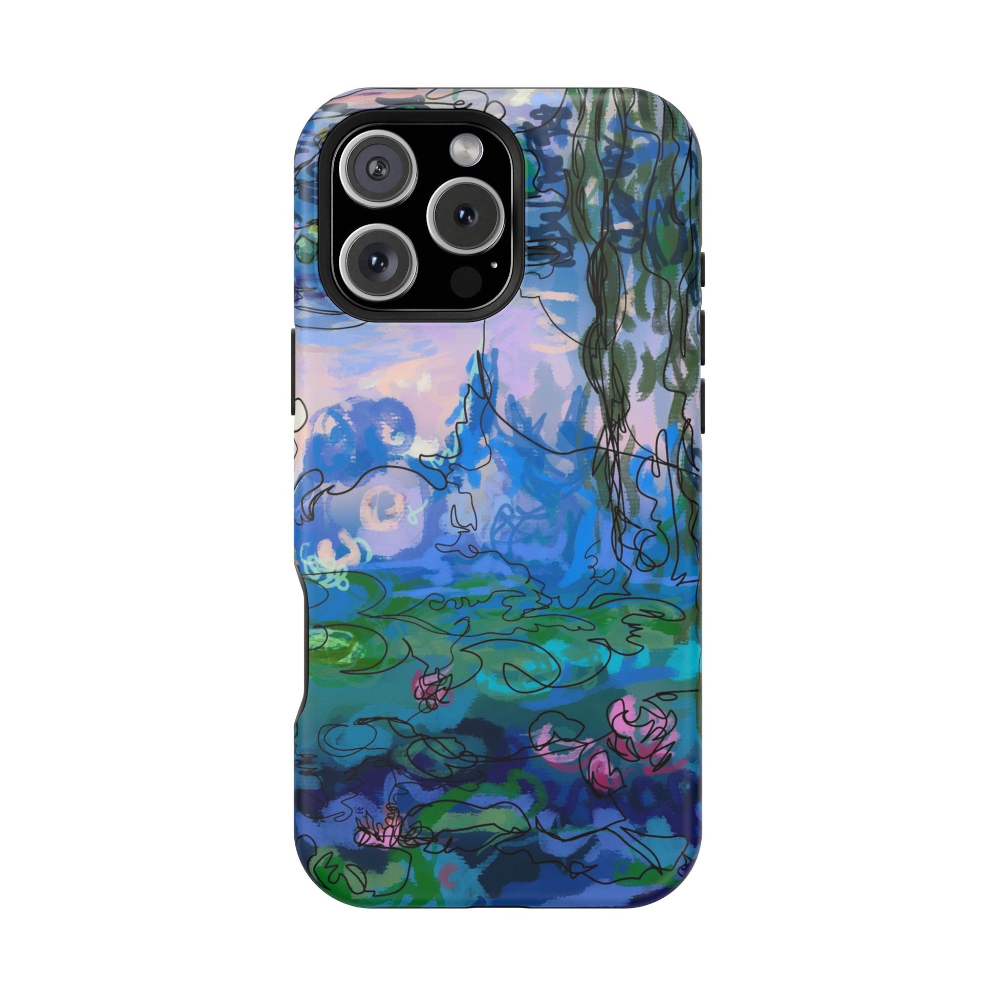 Magnetic Tough Cases - Waterlilies