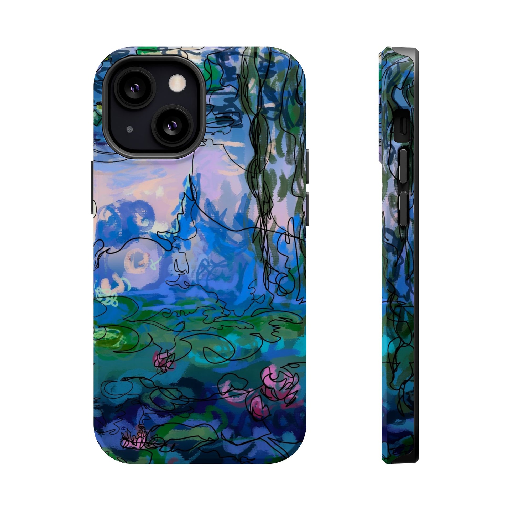 Magnetic Tough Cases - Waterlilies