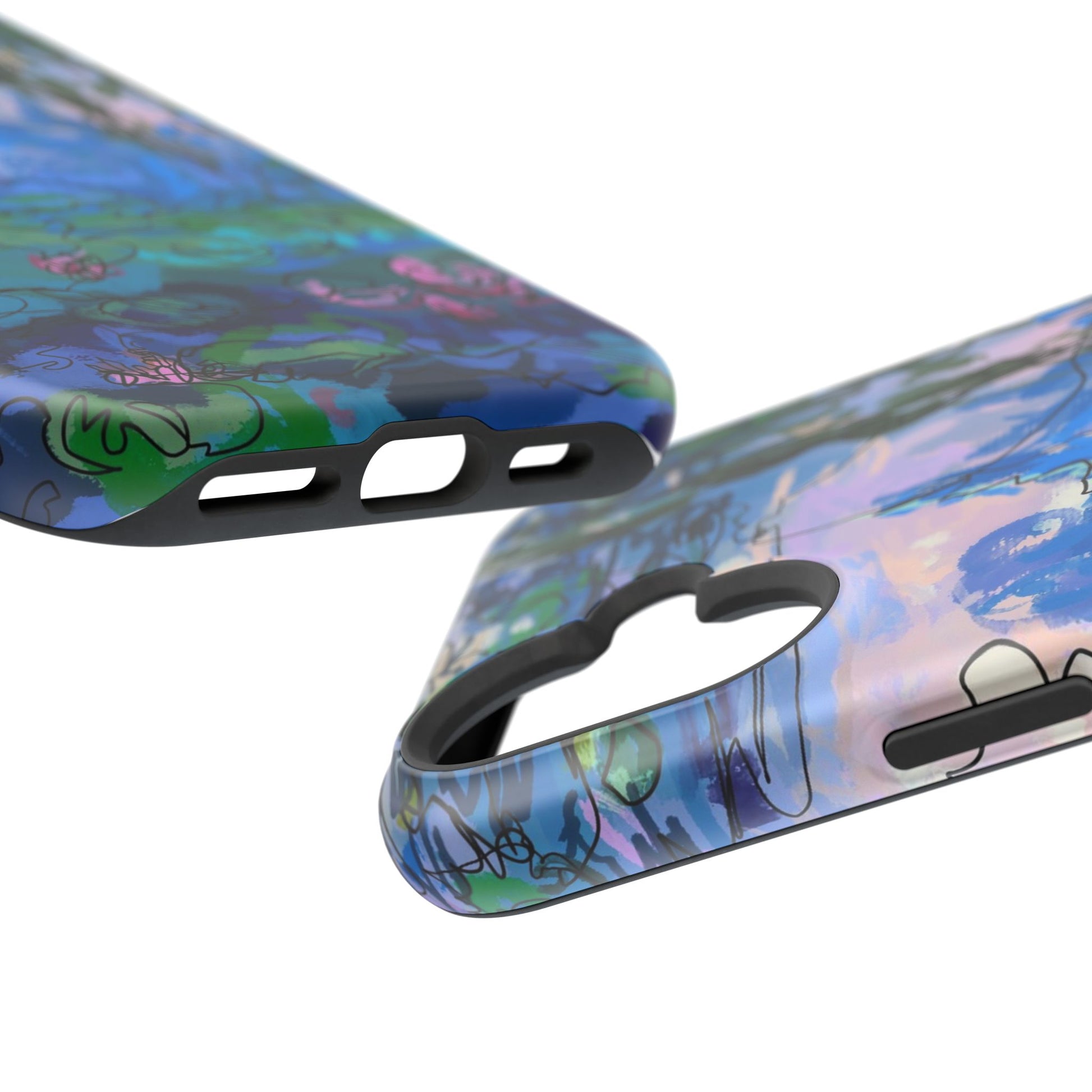 Magnetic Tough Cases - Waterlilies