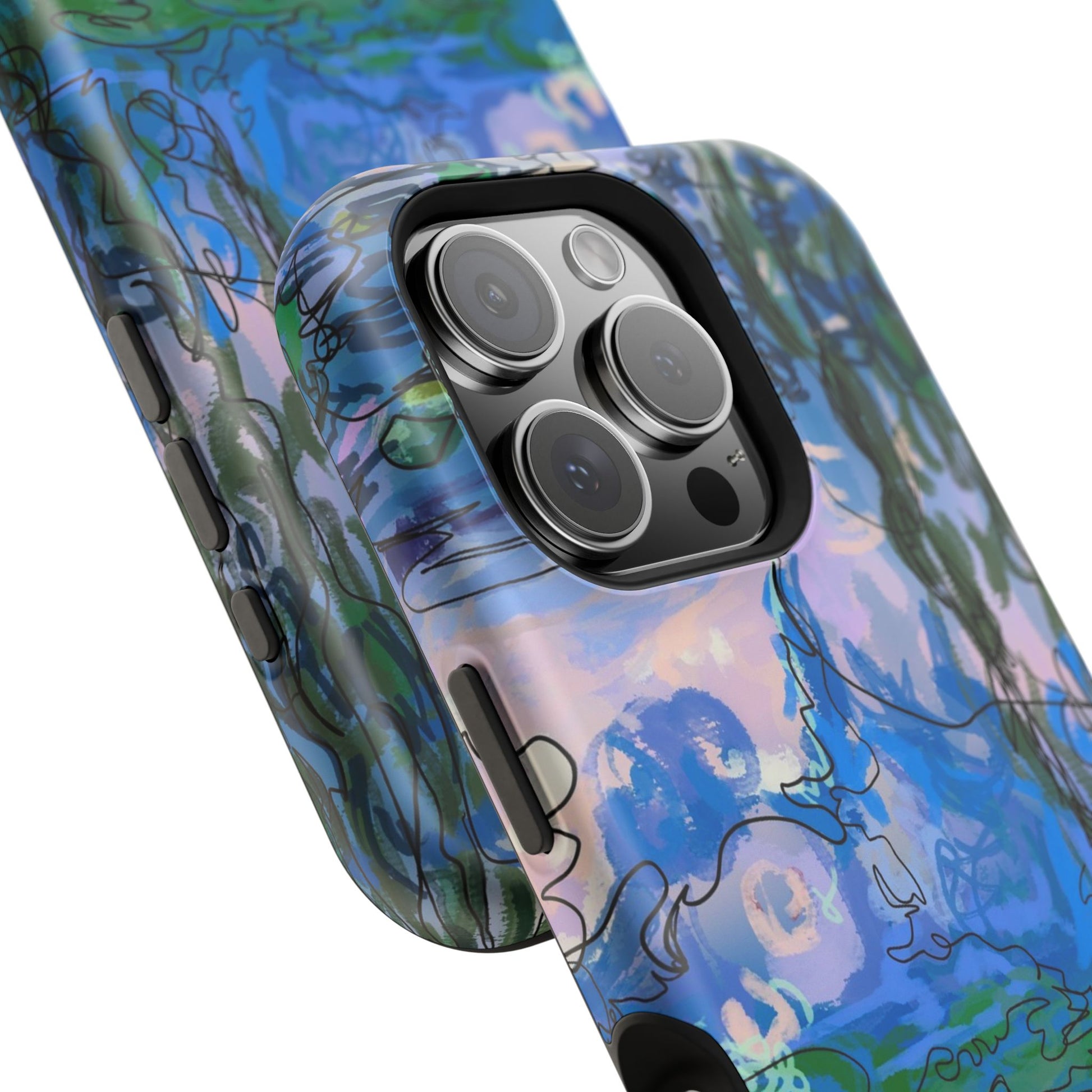Magnetic Tough Cases - Waterlilies