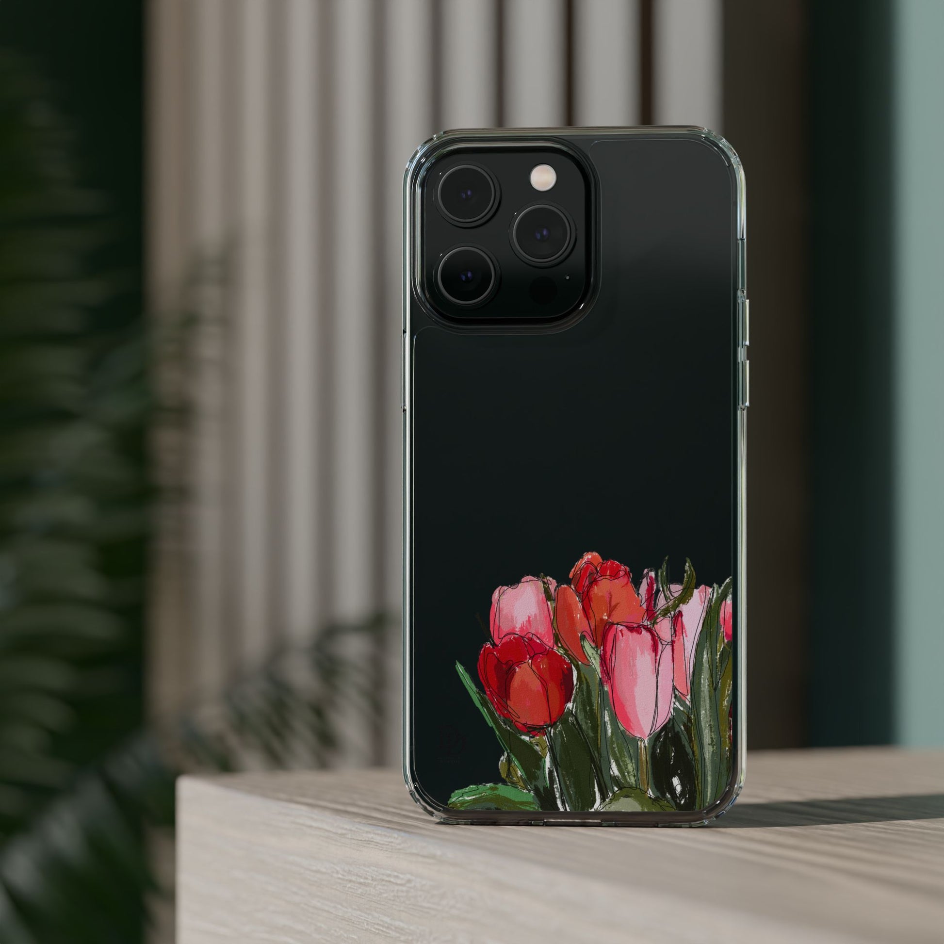 Dana's Tulips Clear Cases