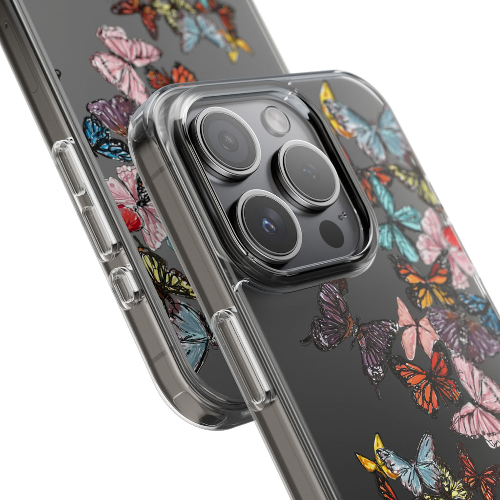 Clear Butterfly Phone Cases