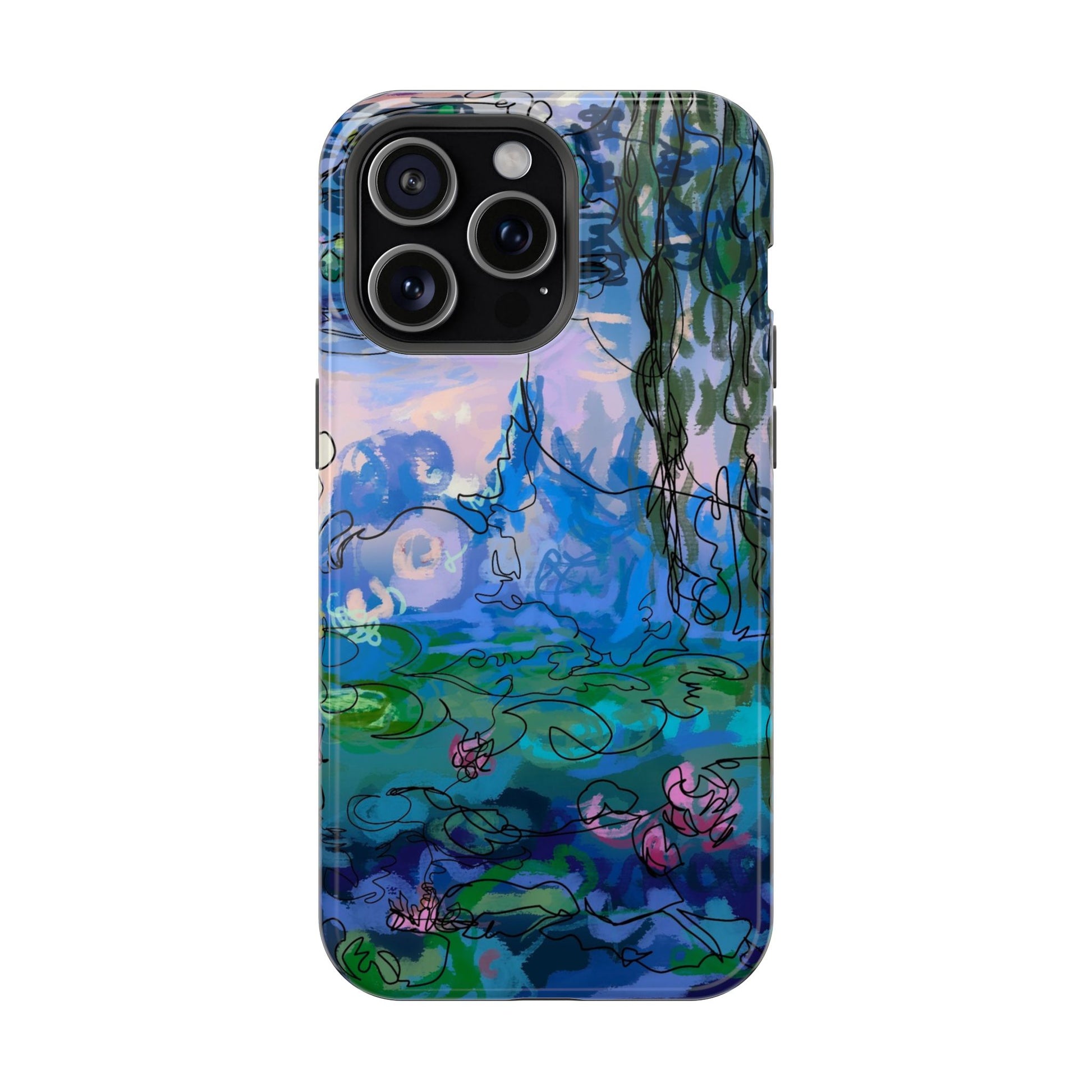 Magnetic Tough Cases - Waterlilies