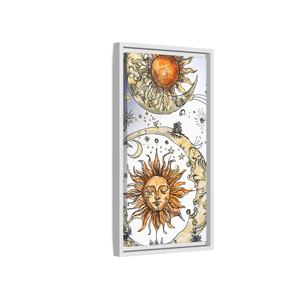 Celestial Matte Canvas, Framed (Multi-color)