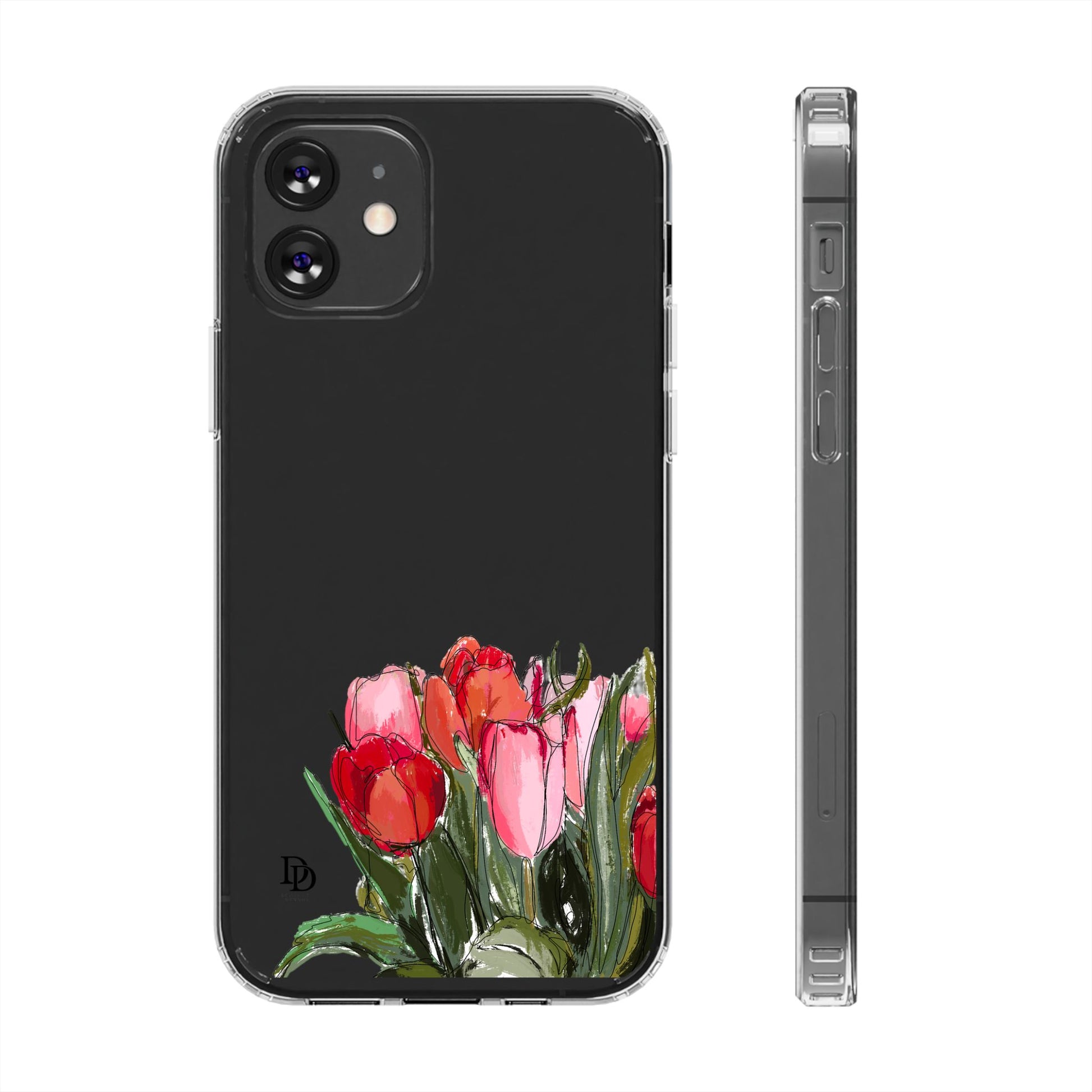 Dana's Tulips Clear Cases