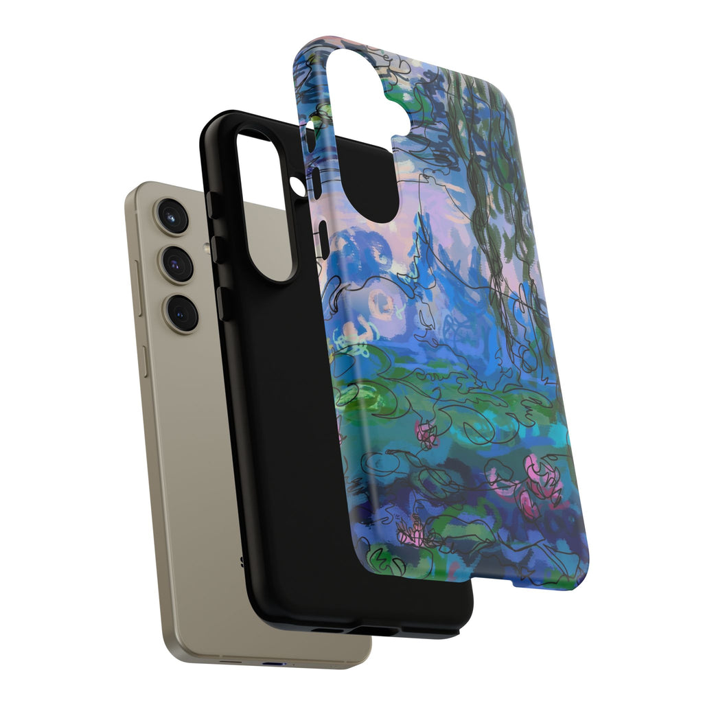 (Non-iphones) Tough Cases - Waterlilies