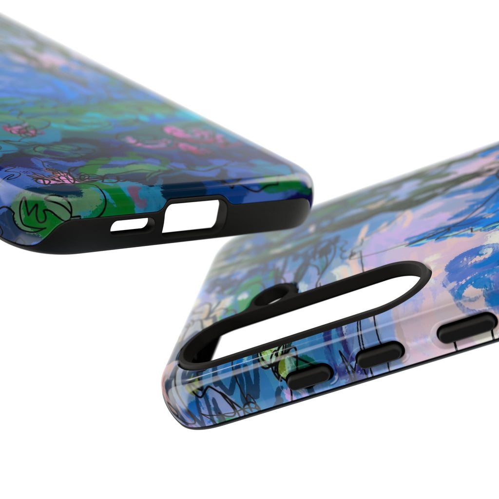 (Non-iphones) Tough Cases - Waterlilies