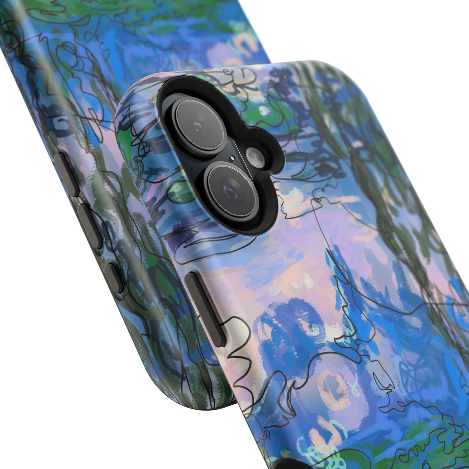 Magnetic Tough Cases - Waterlilies
