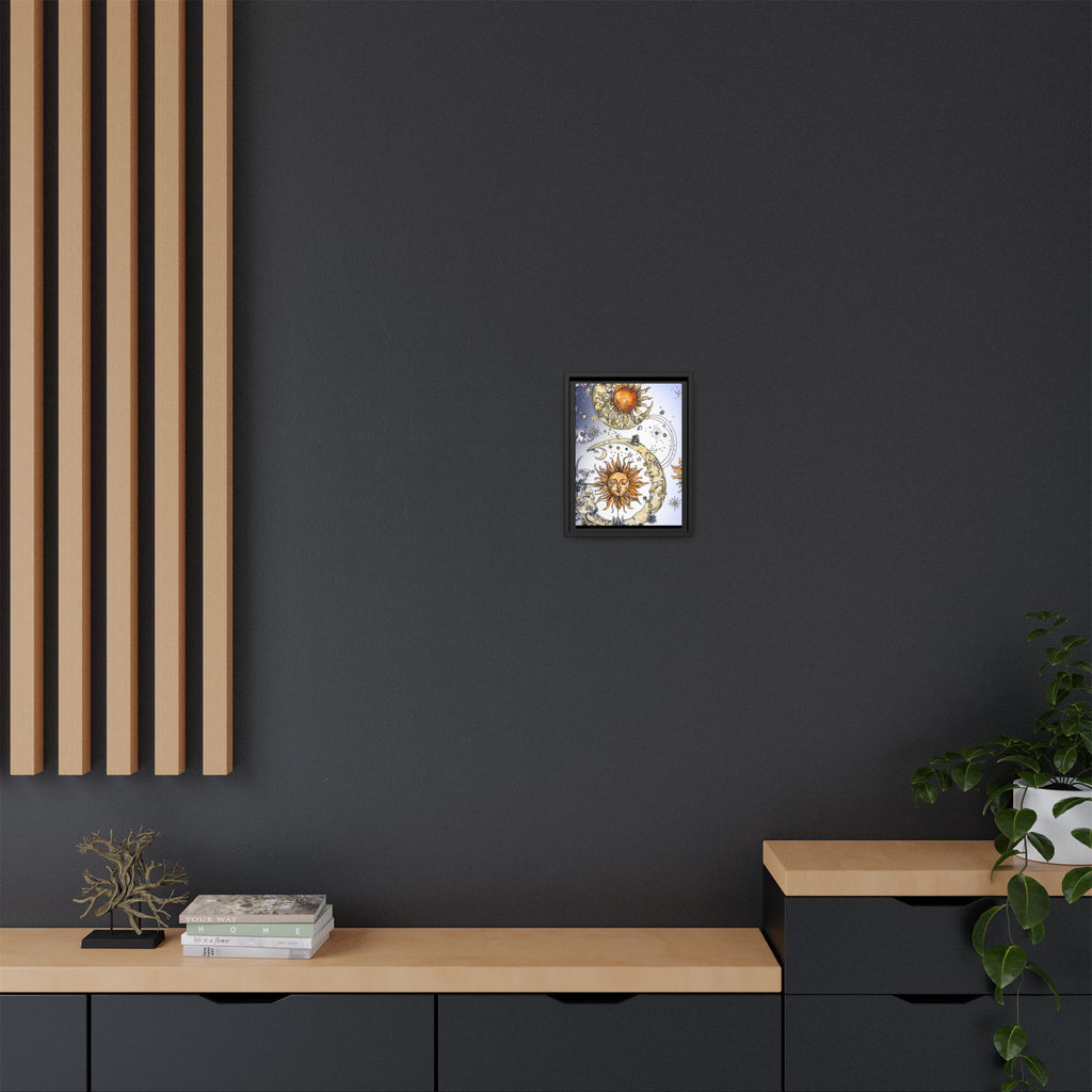 Celestial Matte Canvas, Framed (Multi-color)