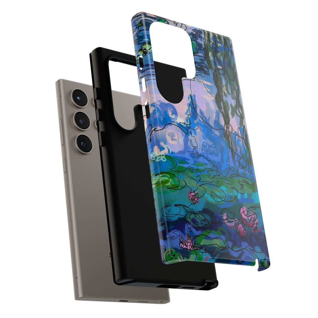 (Non-iphones) Tough Cases - Waterlilies