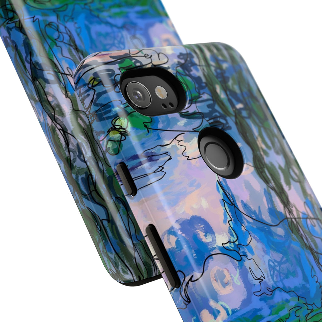 (Non-iphones) Tough Cases - Waterlilies