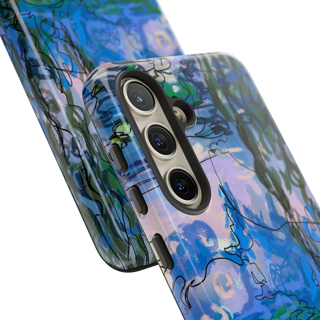 (Non-iphones) Tough Cases - Waterlilies