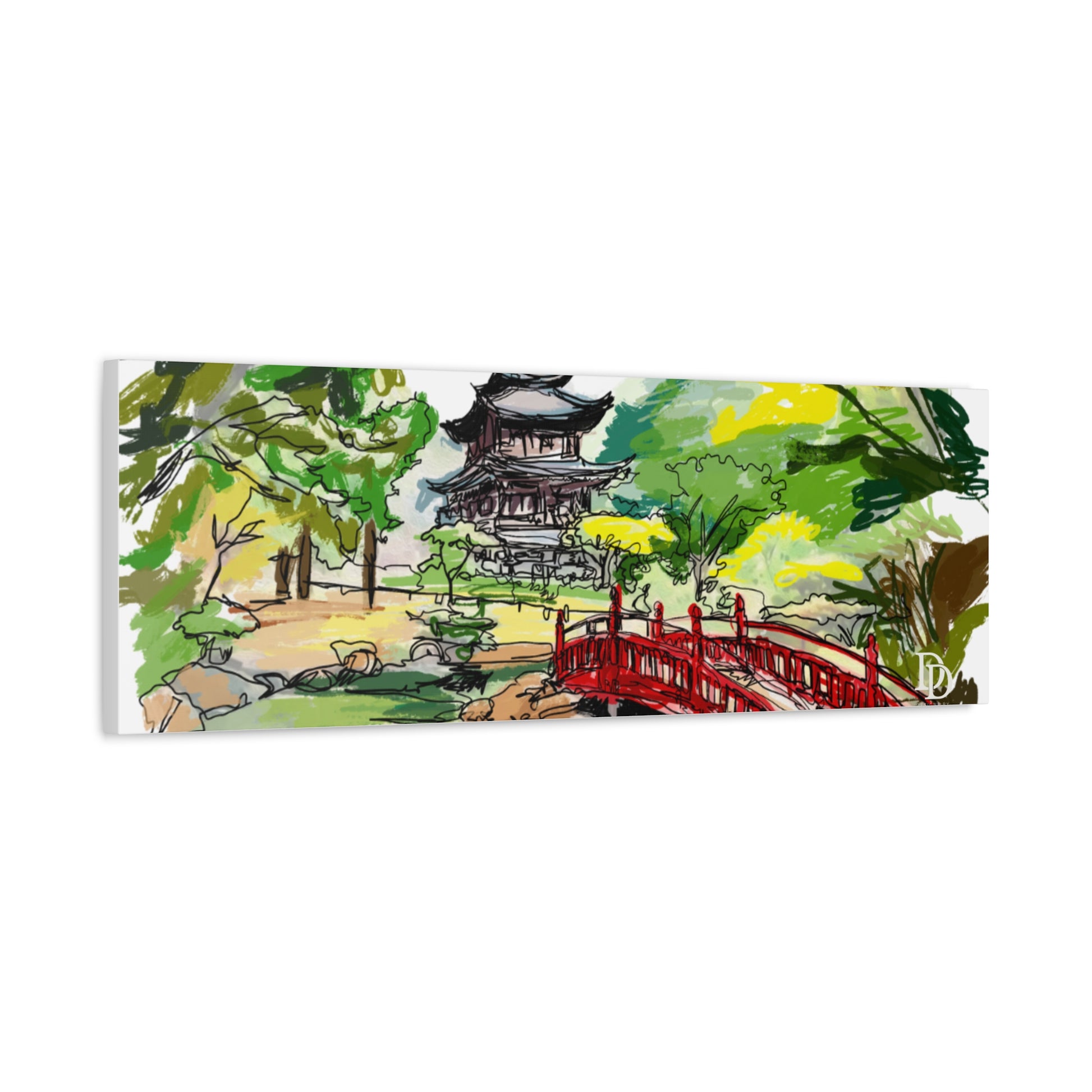 Kakehashi Matte Canvas, Stretched, 1.25"