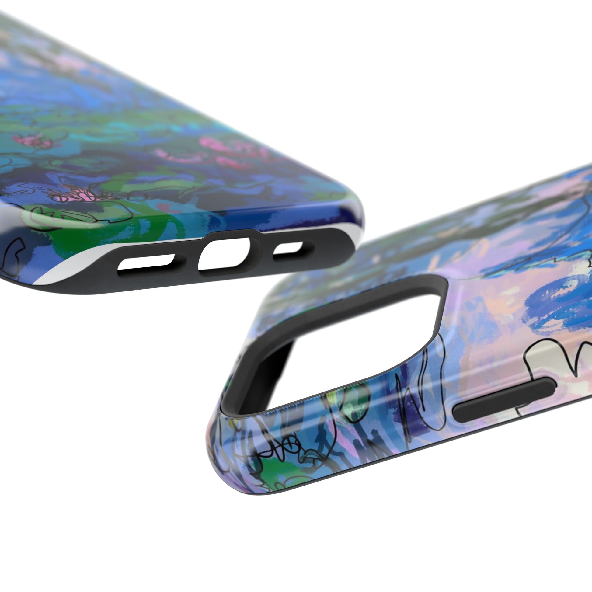 Magnetic Tough Cases - Waterlilies