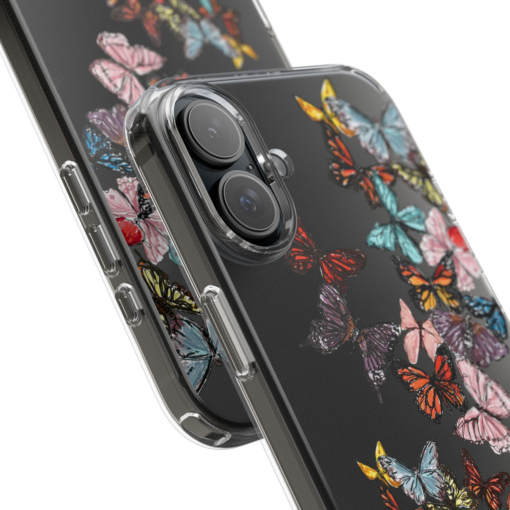 Clear Butterfly Phone Cases