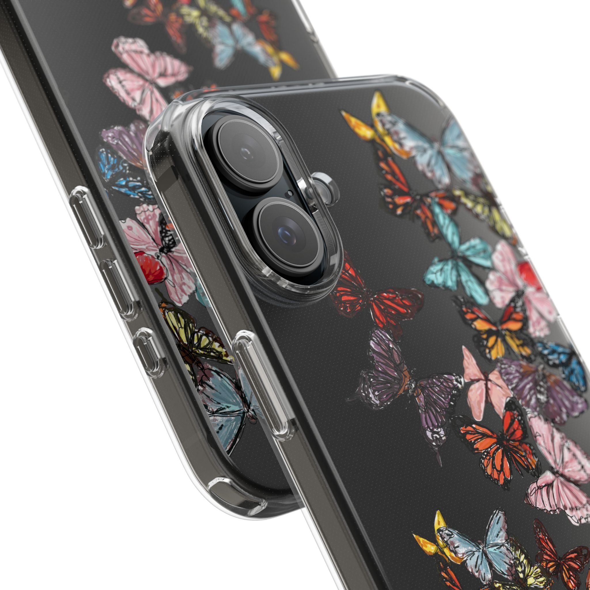 Clear Butterfly Phone Cases