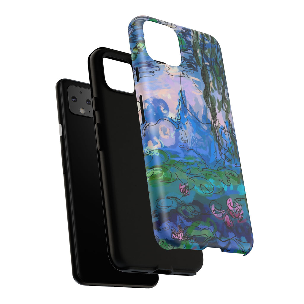 (Non-iphones) Tough Cases - Waterlilies