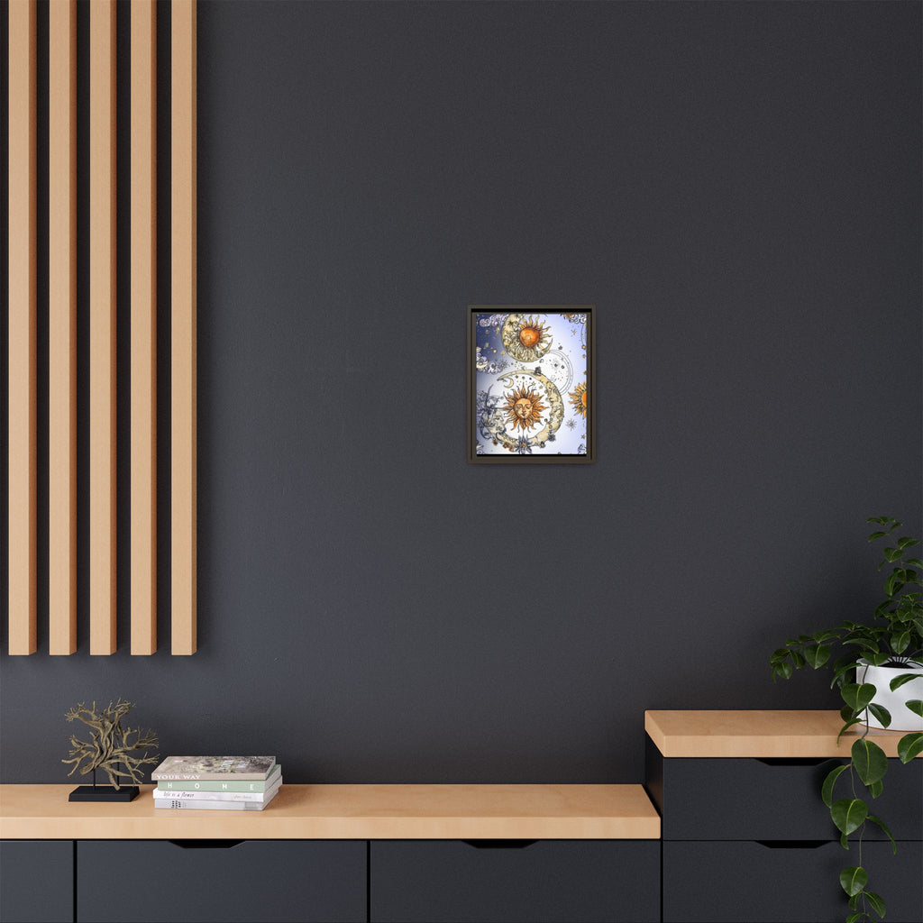 Celestial Matte Canvas, Framed (Multi-color)