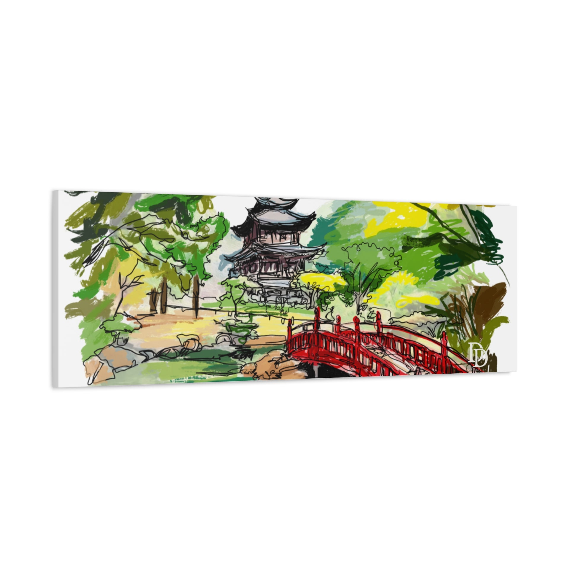 Kakehashi Matte Canvas, Stretched, 1.25"