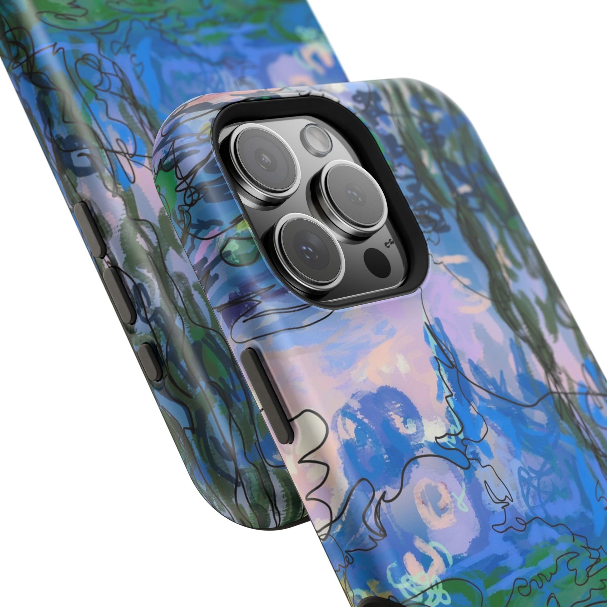 Magnetic Tough Cases - Waterlilies