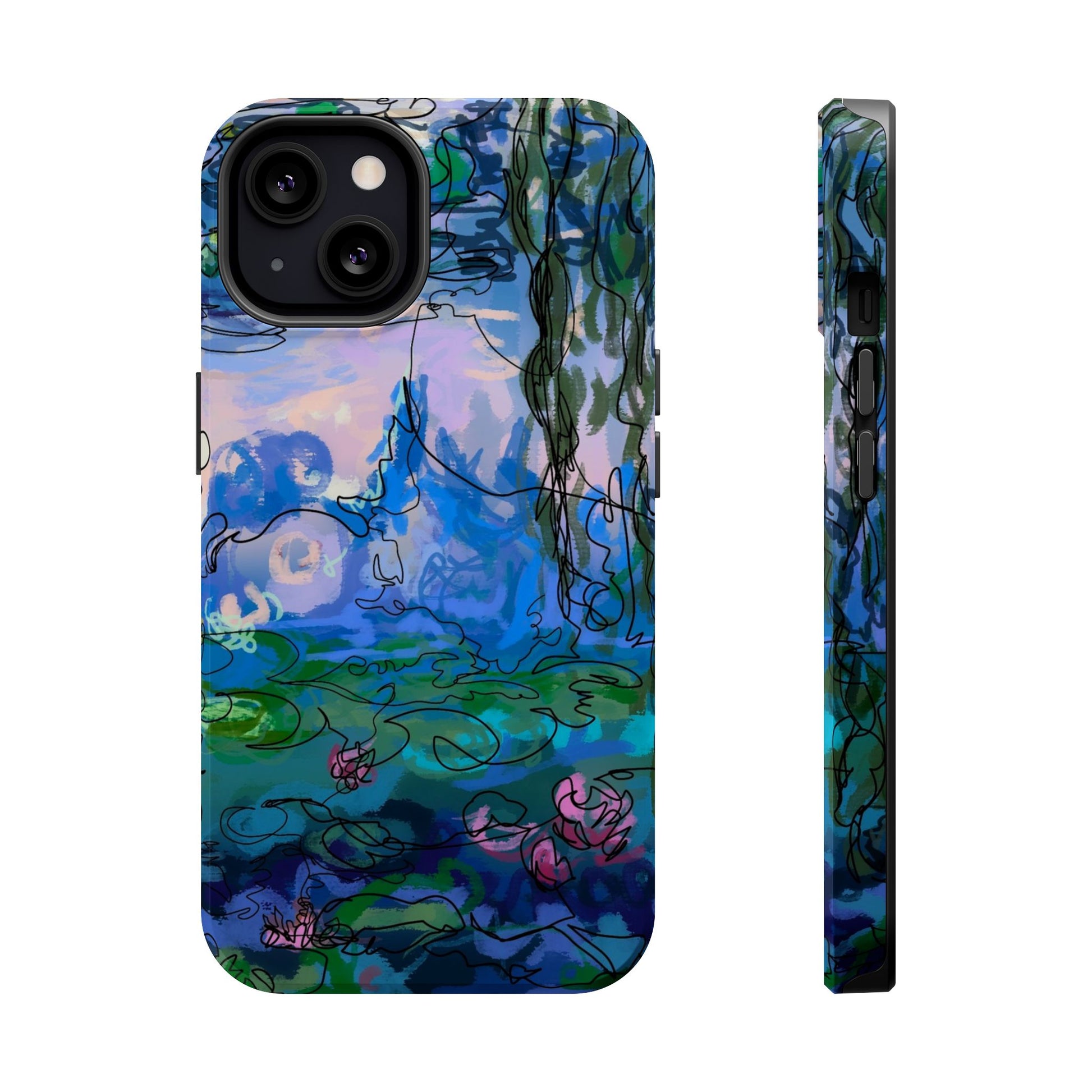 Magnetic Tough Cases - Waterlilies