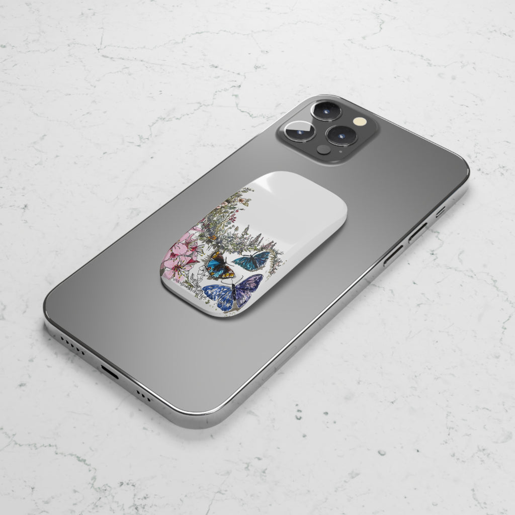 Phone Click-On Grip - Garden