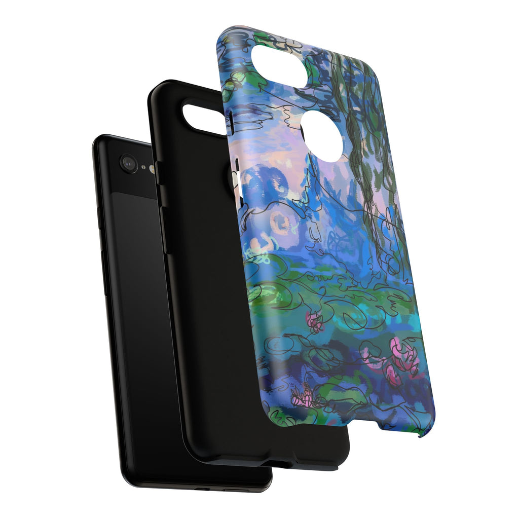 (Non-iphones) Tough Cases - Waterlilies