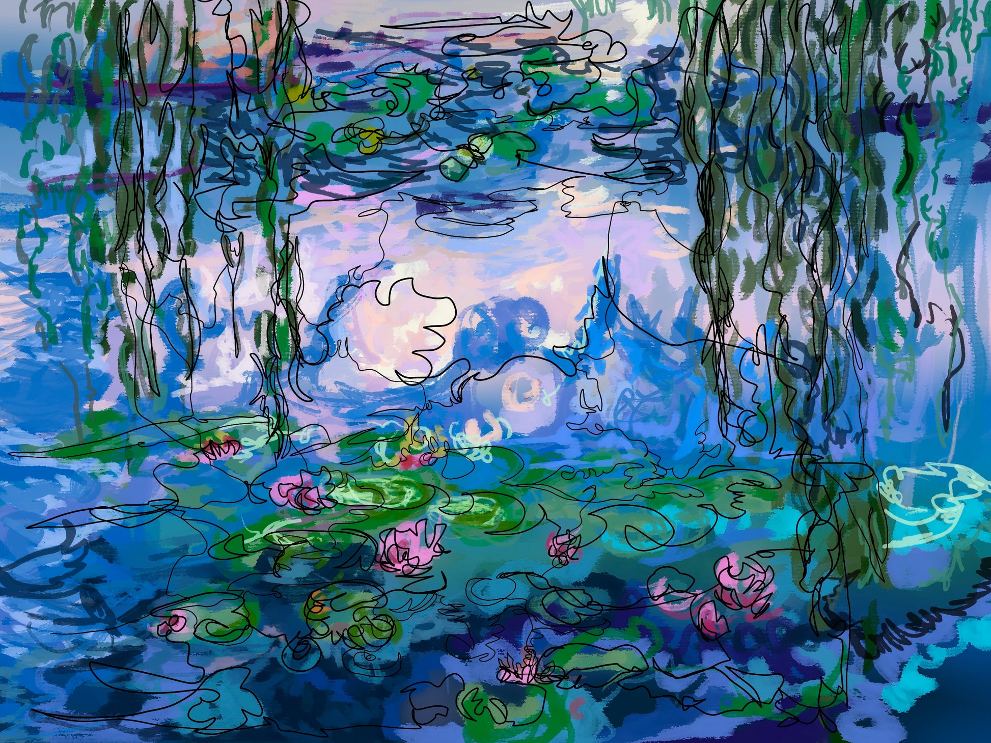 Waterlilies Artwork