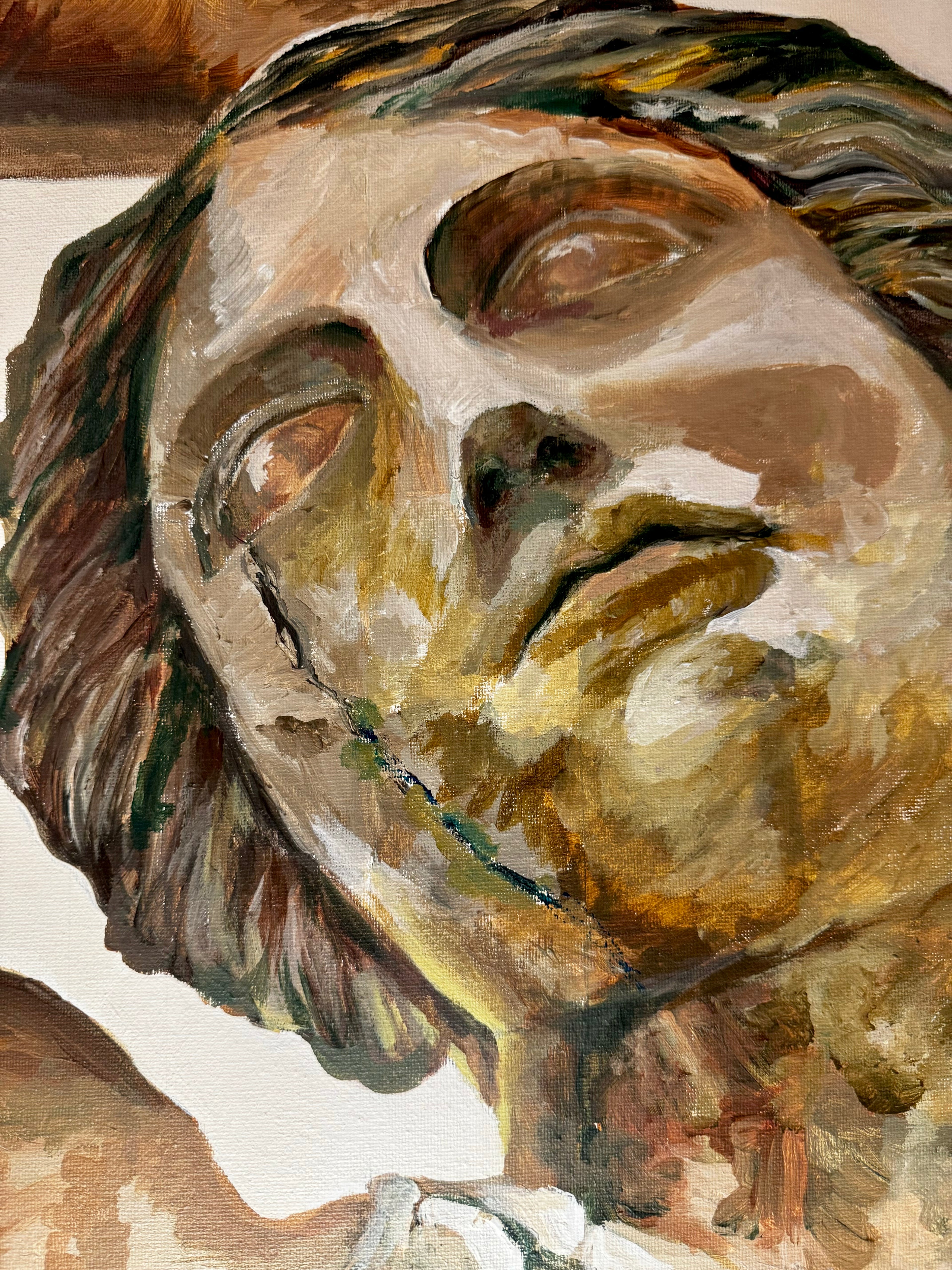 Commissioned Paintings - Greek Statue of a Woman